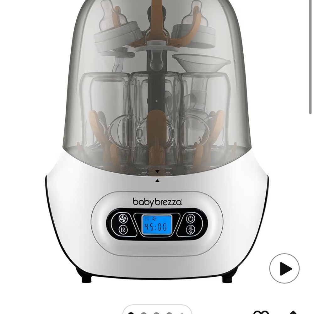 Baby Brezza White Sterilizer and Dryer